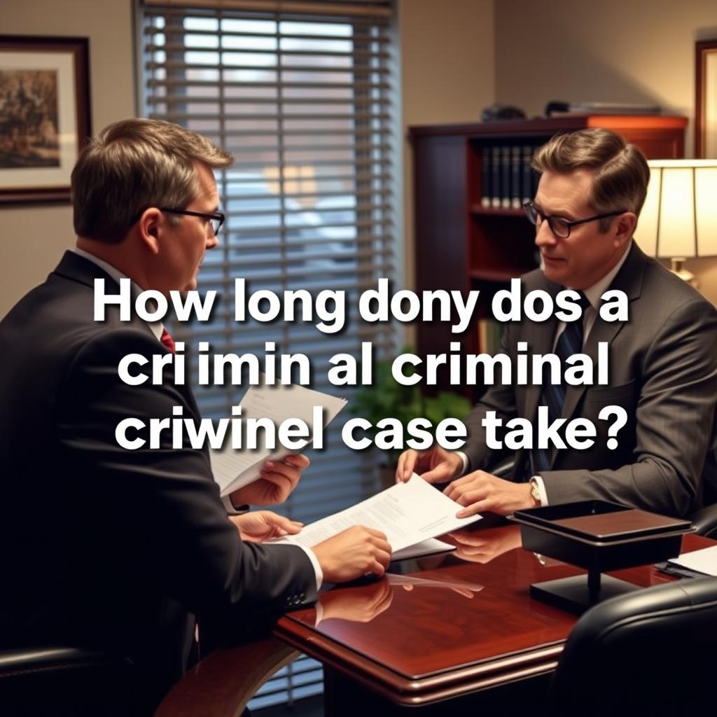 How long does a criminal case take in New Jersey